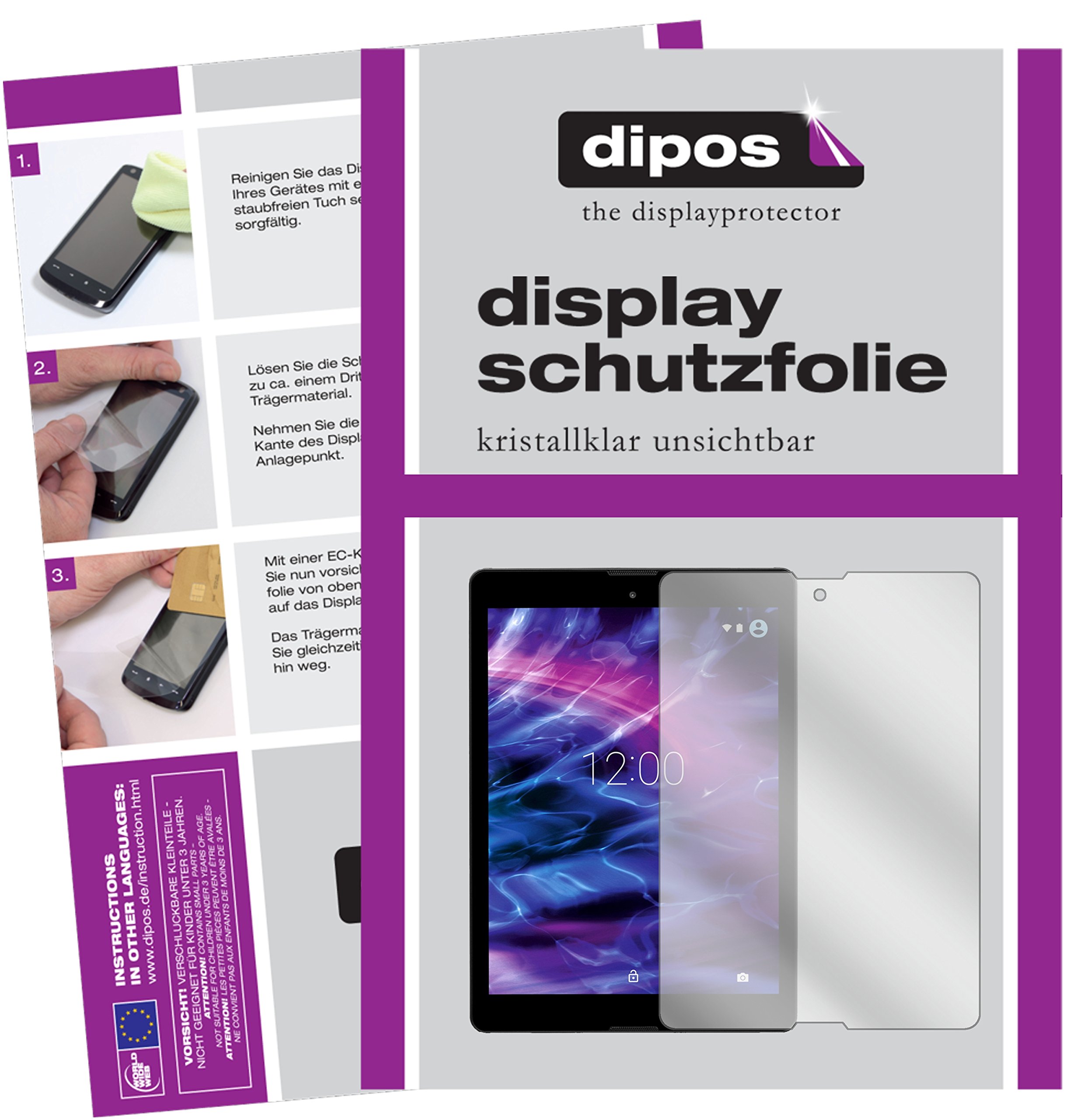 BROTECT - Screenprotector Voor PocketBook Verse - Folie Beschermfolie Beschermglas Transparant 3 Stuks
