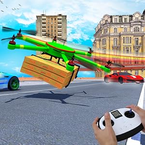 Drohne Pizza Lieferung Spiele, Am besten Pizza Drohnen-Simulator 3D-Spiele, Drohne Lieferung Pizza-Spiele Für Kinder
