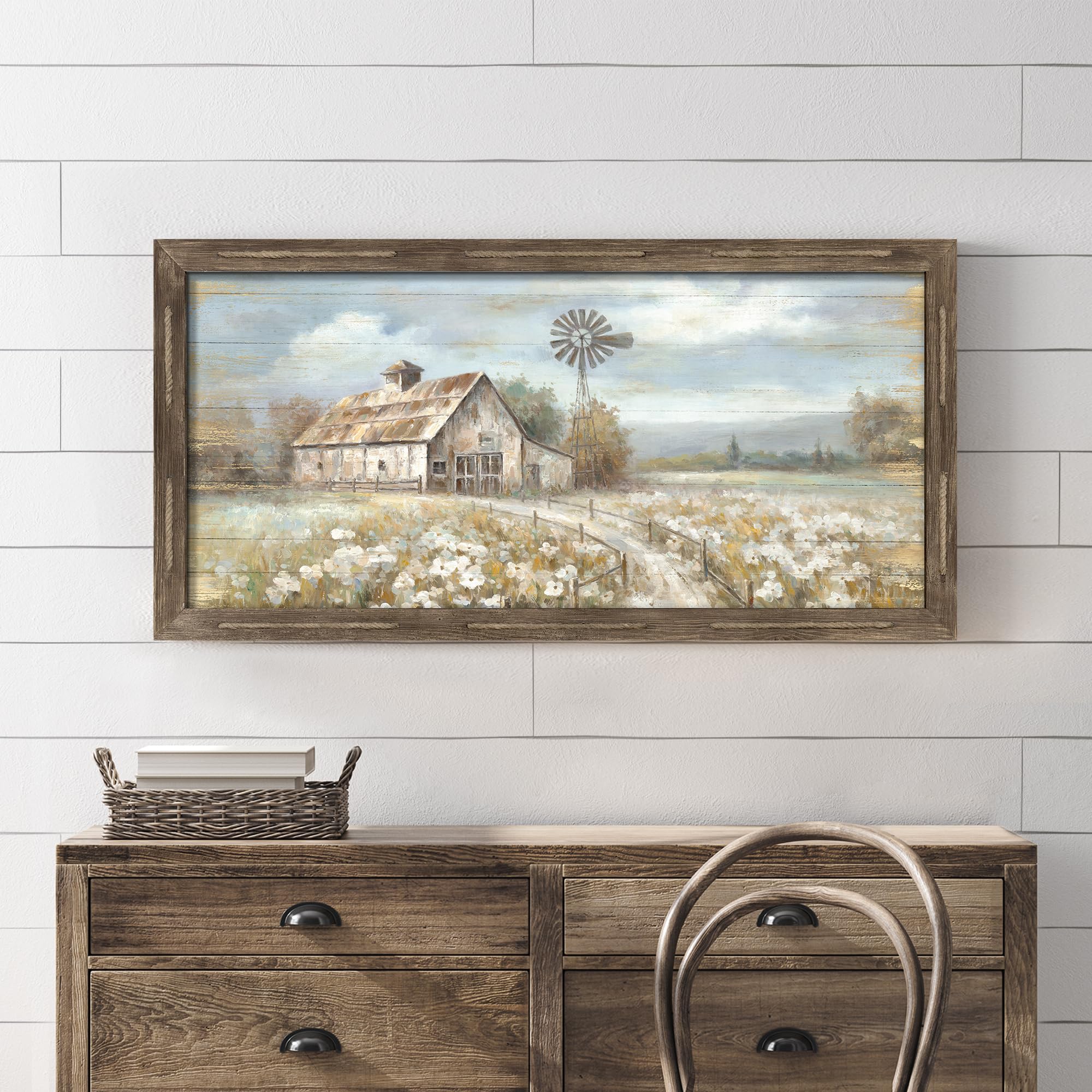 Farmhouse Wood Wall Art Vintage Rustic Farmhouse MDF Wood Wall Hanging