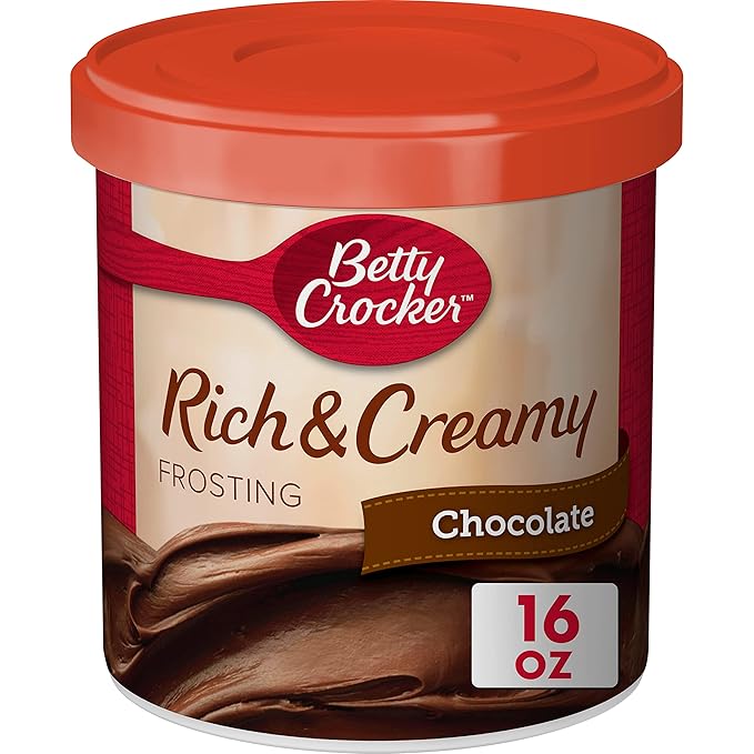 Betty Crocker Rich and Creamy Chocolate Frosting, Gluten Free, 16