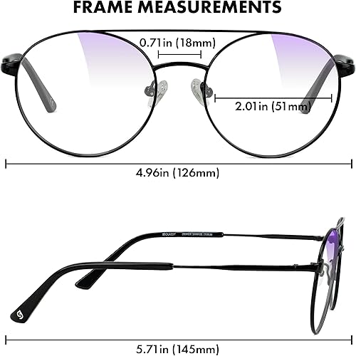 Miniatura 4 de Glassy Sampson - Lentes de bloqueo de luz azul prémium con revestimiento antirreflectante