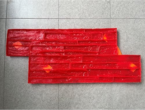 Miniatura 4 de Estromatolito de textura de piedra realista Moldes de hormigón Textura de hormigón Estera de sello sin costuras Alfombrilla de sello de poliuretano