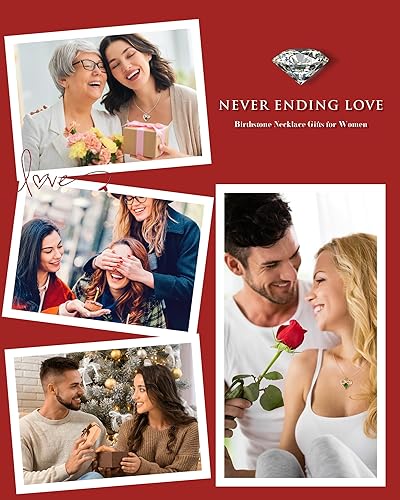 Miniatura 2 de Sterling Silver Necklace, Valentines Day Gifts for Wife, Heart Necklaces for Women, Girlfriend Birthday Graduation Mothers Day Gifts, Mom Necklace,