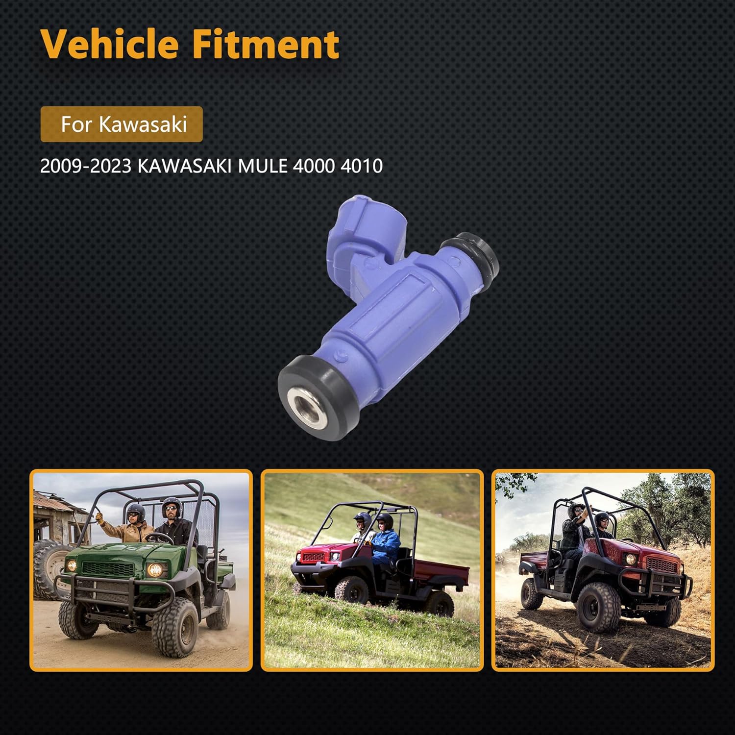 Fuel Injector for Kawasaki Mule 4000 4010 2009-2025 Replaces EAT259 49033-2060