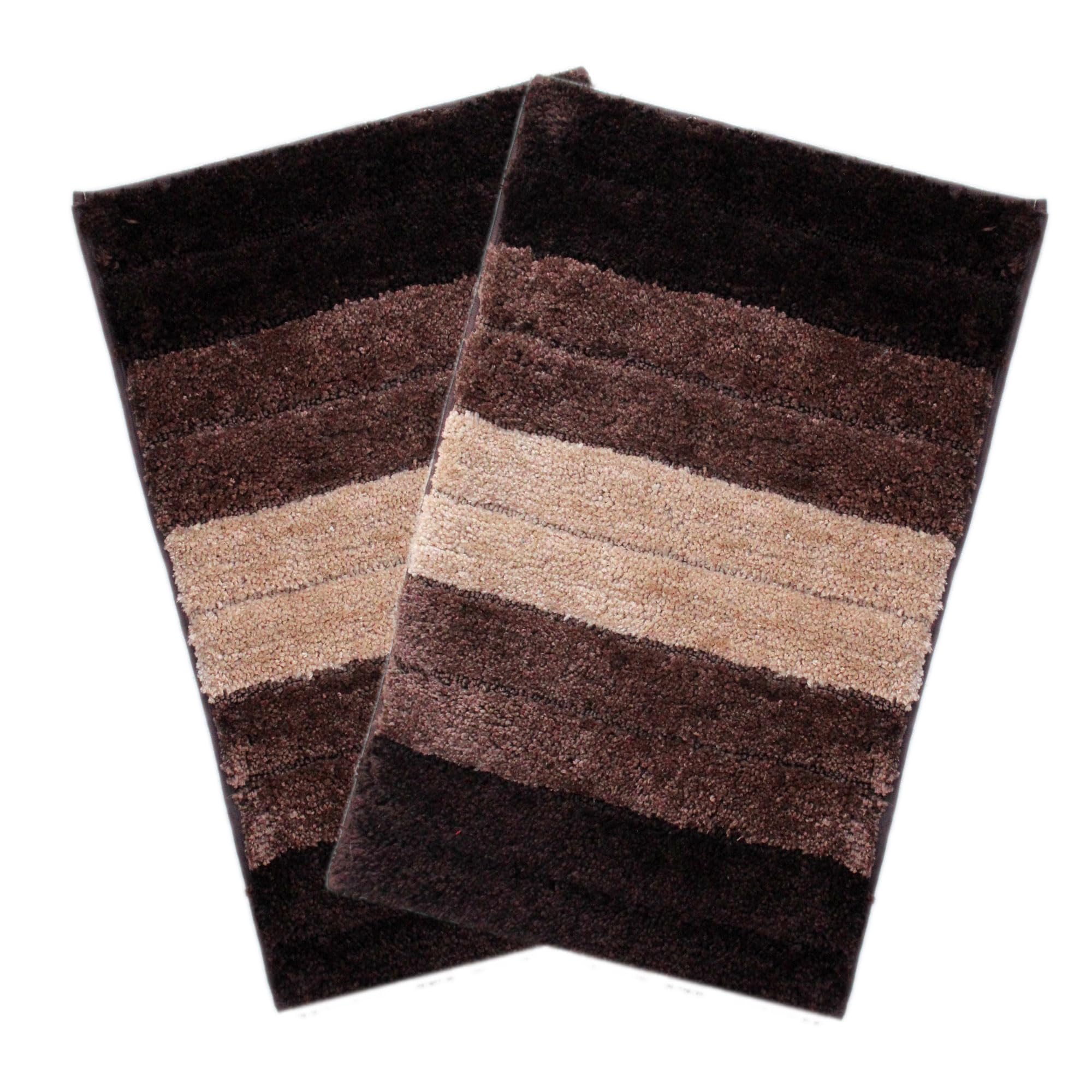 LUXE HOME INTERNATIONAL Microfiber Rectangular Bath mat Soft Anti Slip Skid Luxury Mats for Bathroom Door 40X60 Cm (Walnut) Pc 2 (B0C6K884BT) Amazon Price History, Amazon Price Tracker
