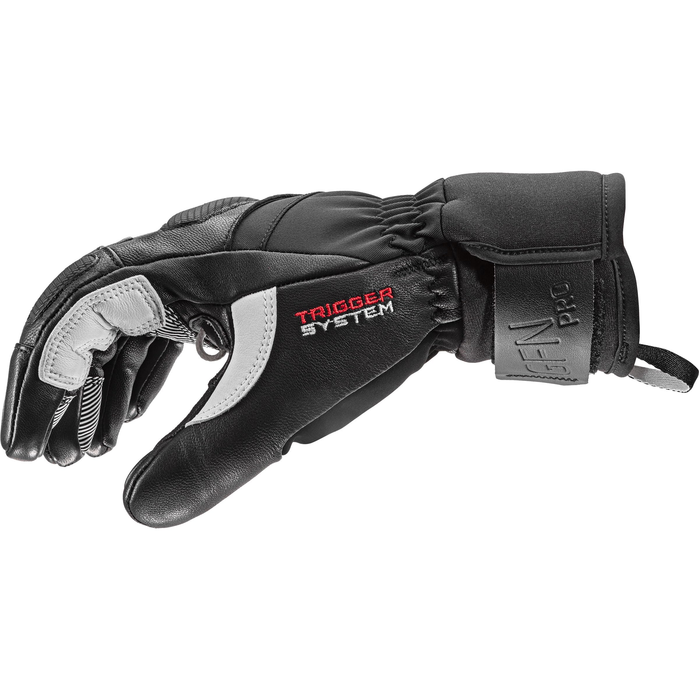 LEKI Griffin Pro 3D - Guanti da donna, colore nero, 6,5