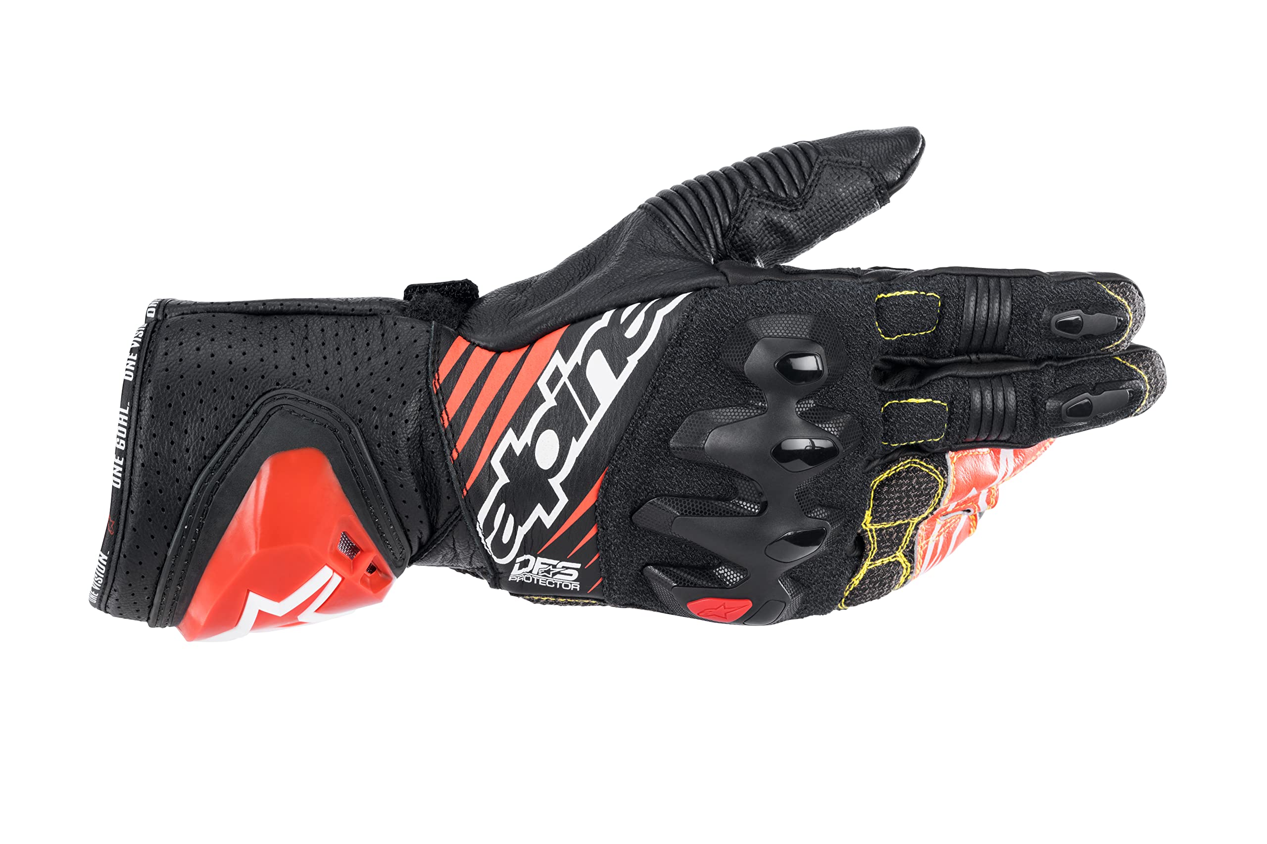 Amazon | Alpinestars GP Tech V2 Youth Gloves (XL, Black/Bright Red