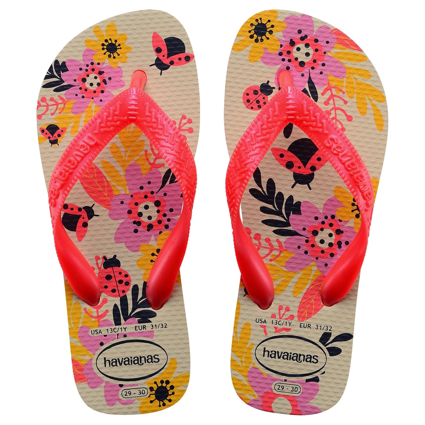 Havaianas Unisex Kids Flores klapki japonki