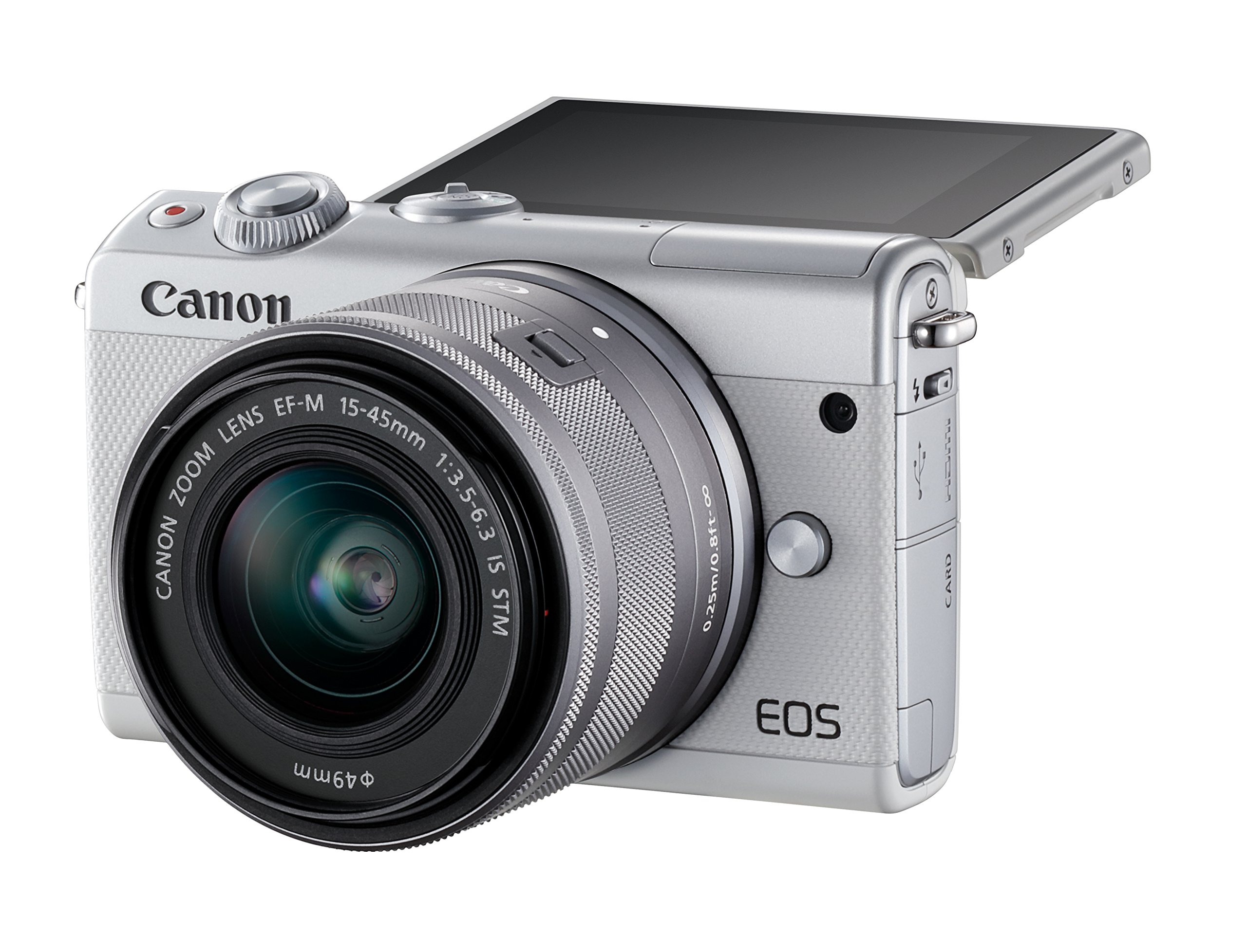 Canon キャノン EOS M100 Canon EOS M100 - Cámara EVIL compacta de 24.2 MP (LCD, FHD