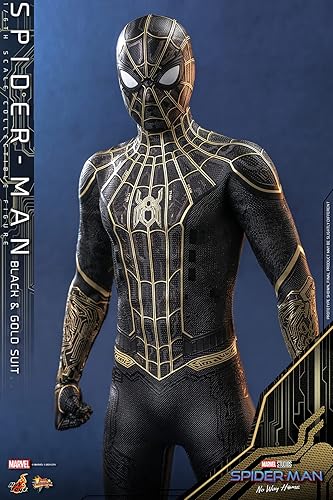 Miniatura 7 de Hot Toys 16 Spider-Man - Traje negro y dorado - Spider-Man No Way Home