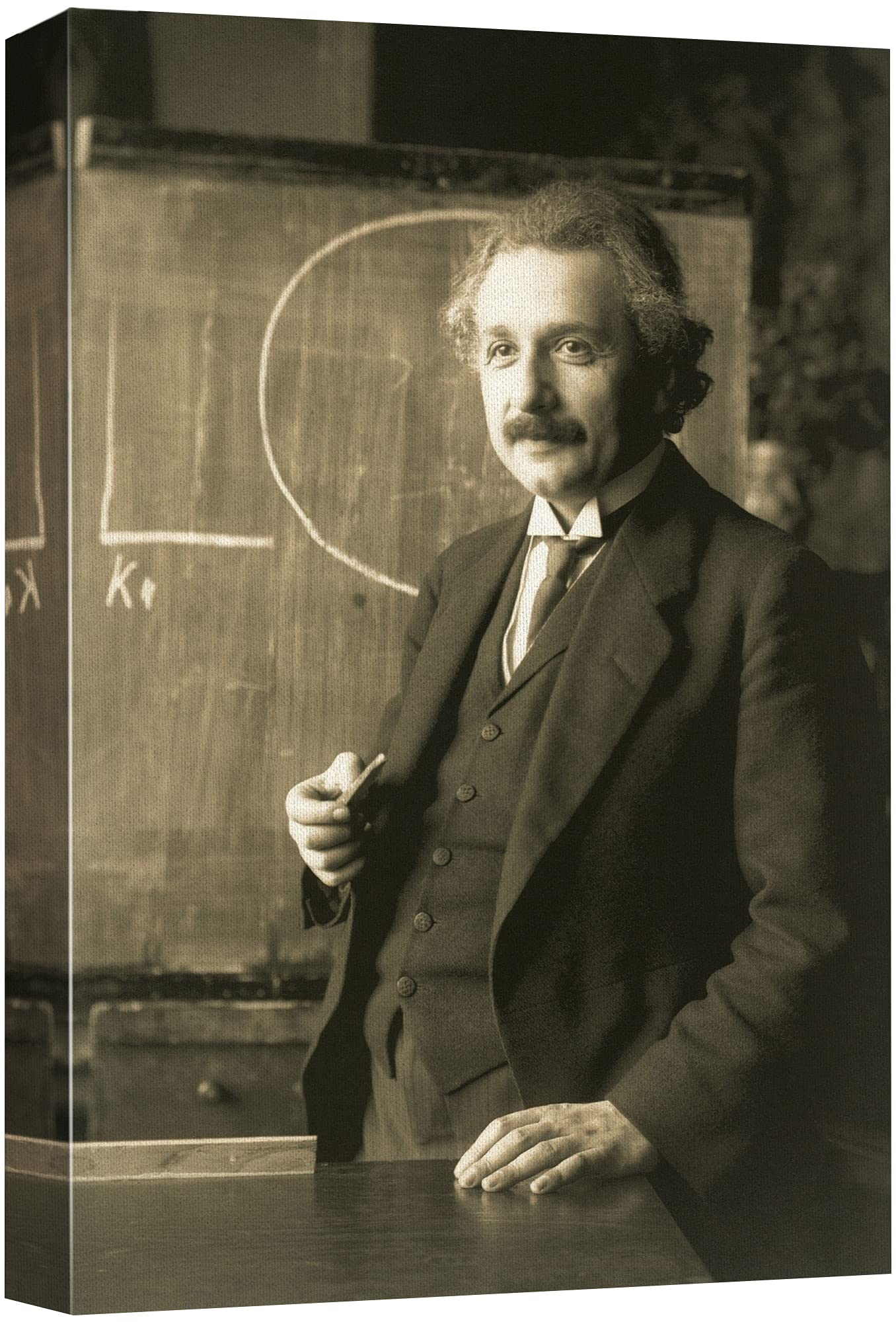 Amazon.com: wall26 Canvas Print Wall Art Portrait of Albert