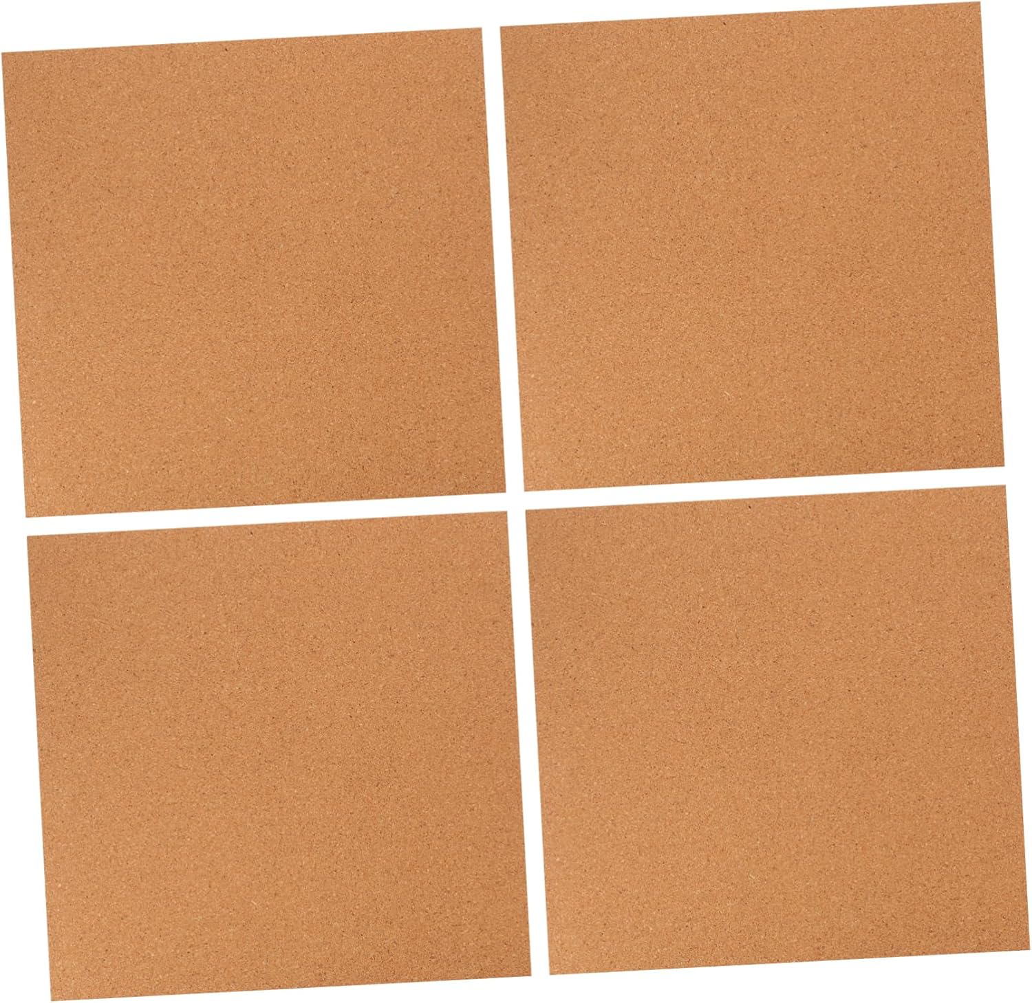 ABOOFAN Self-Adhesive Cork Board Small Wall Desk Board Frameless Thick Memo Notice for Office Home Decor