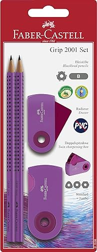 Faber-Castell 217006 Grip 2001 - Juego de lápices - Morado