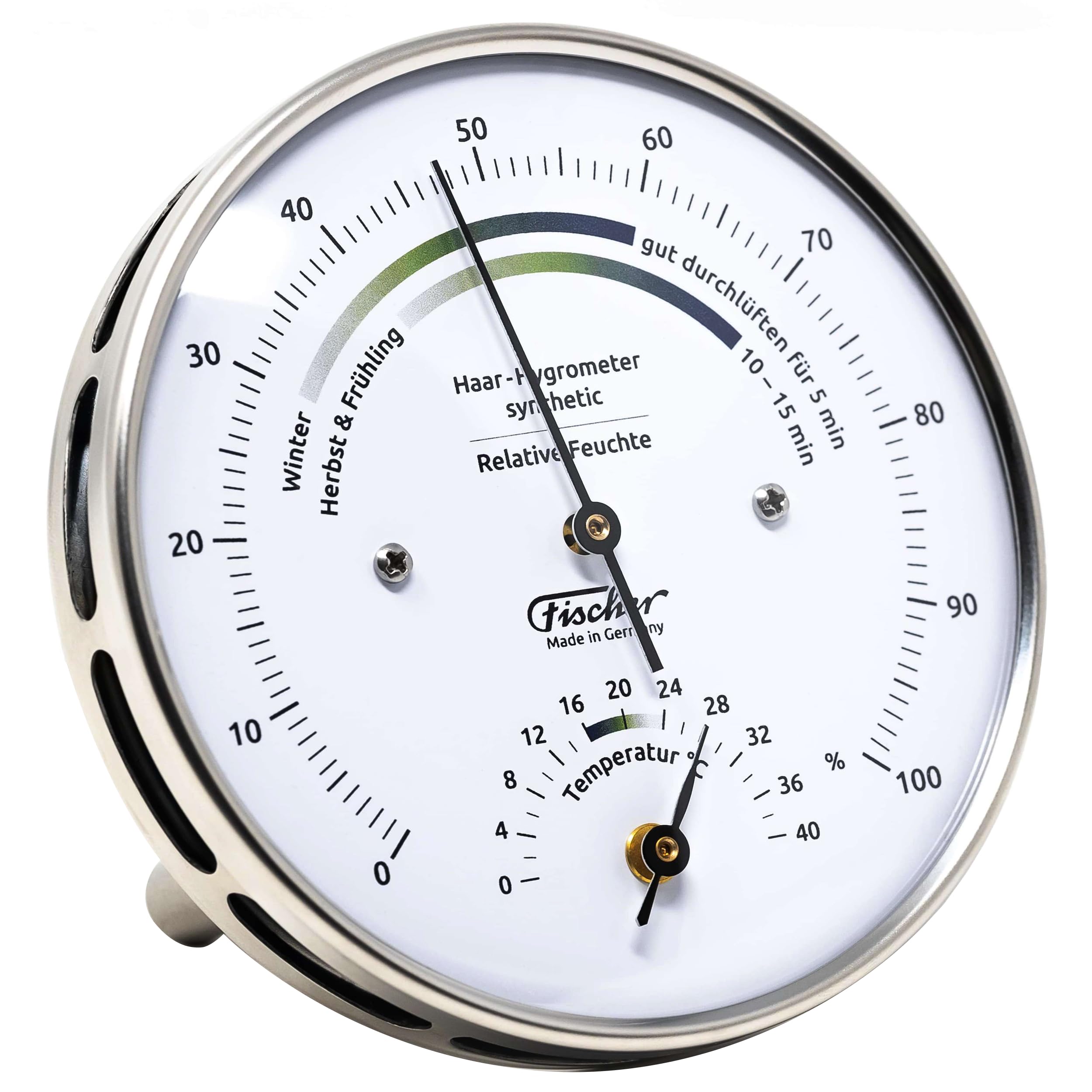 Fischer Indoor Climate Hygrometer with Thermometer