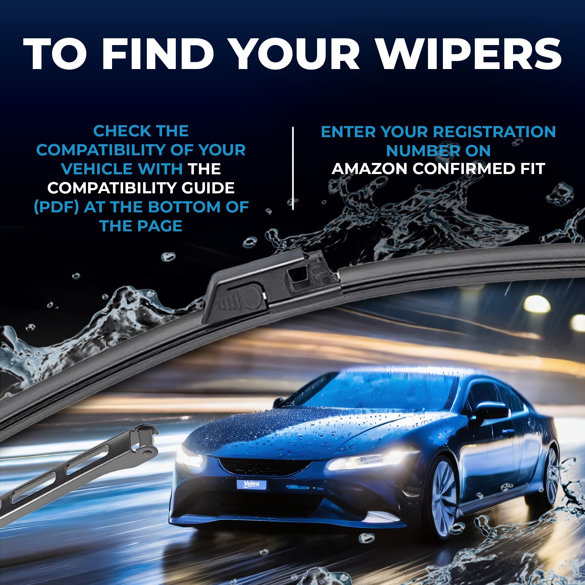 VALEO Silencio Wiper - VF353 - Kit of High Performance, Superior 