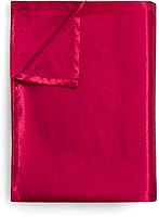 Vista 14 de Sábana encimera de satén tamaño individual, de lujo y suave como la seda, color azul bebé