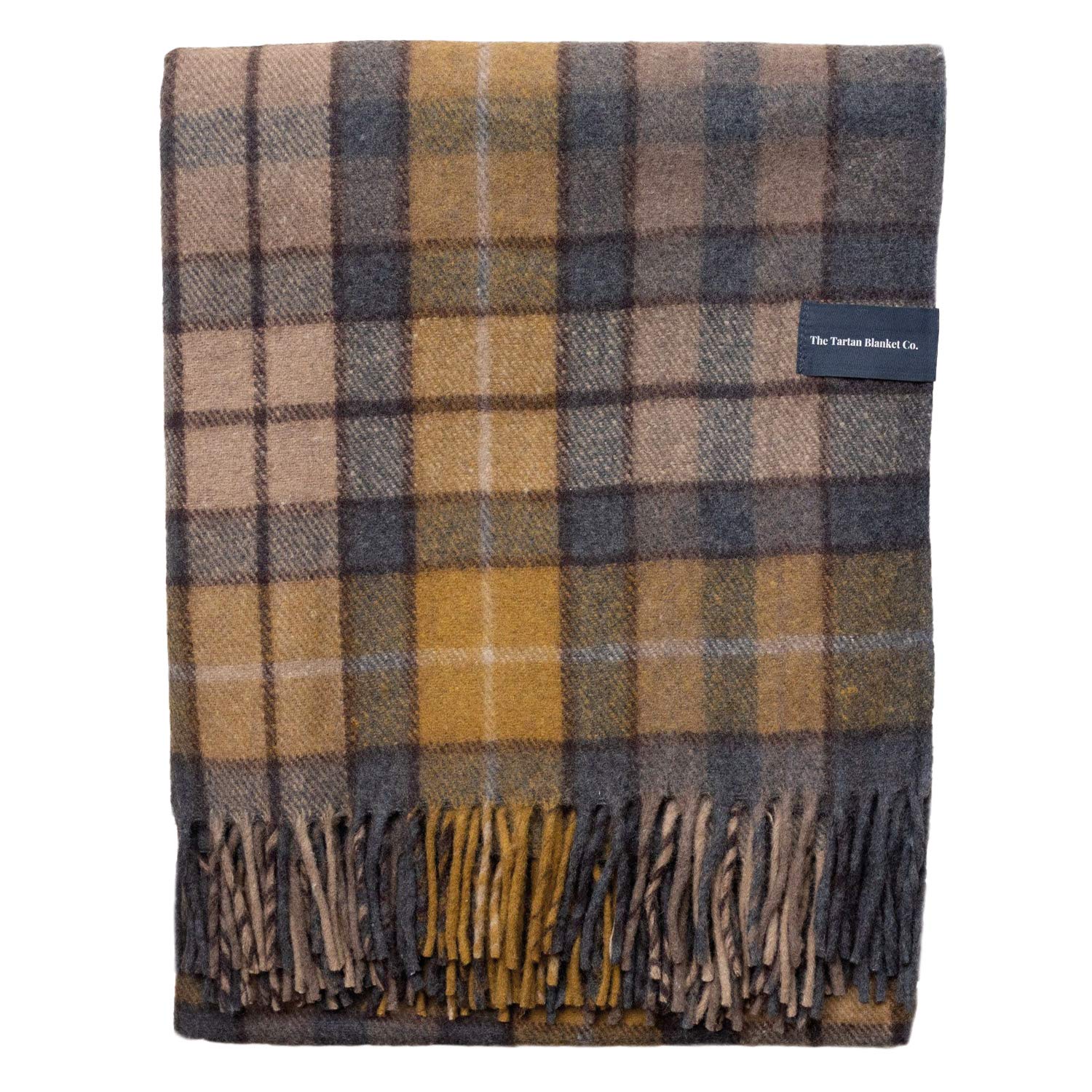 Buy The Tartan Blanket Co. Recycled Wool Blanket Buchanan Natural