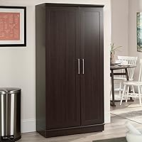 Vista 2 de Sauder HomePlus - Armario de almacenamiento/ gabinetes de despensa, acabado de roble Dakota