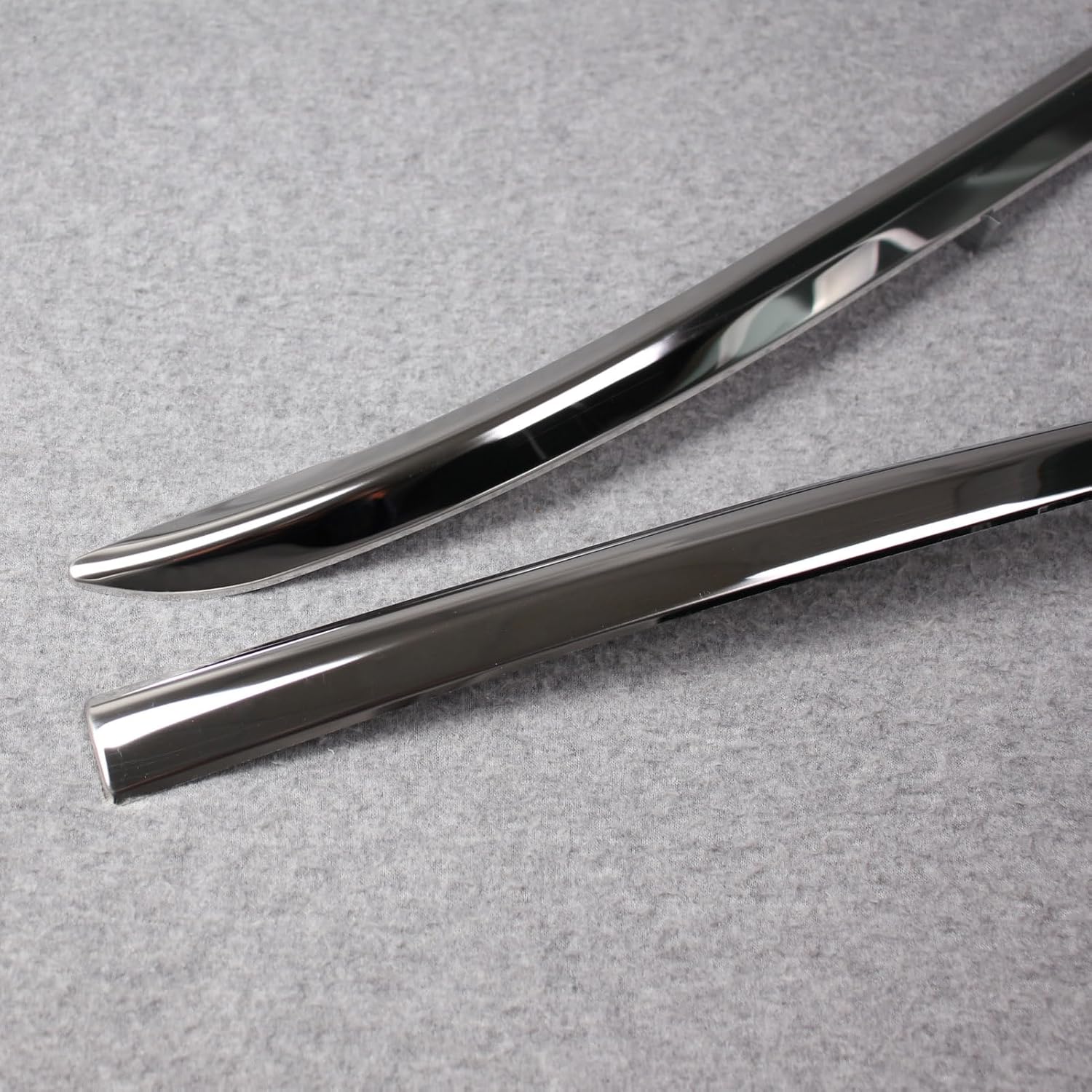 Beautost Fit for Toyota Highlander 2020 2021 2022 2023 2024 2025 2026 Front+Rear Bumper Corner Protection Cover Trims Stainless Steel