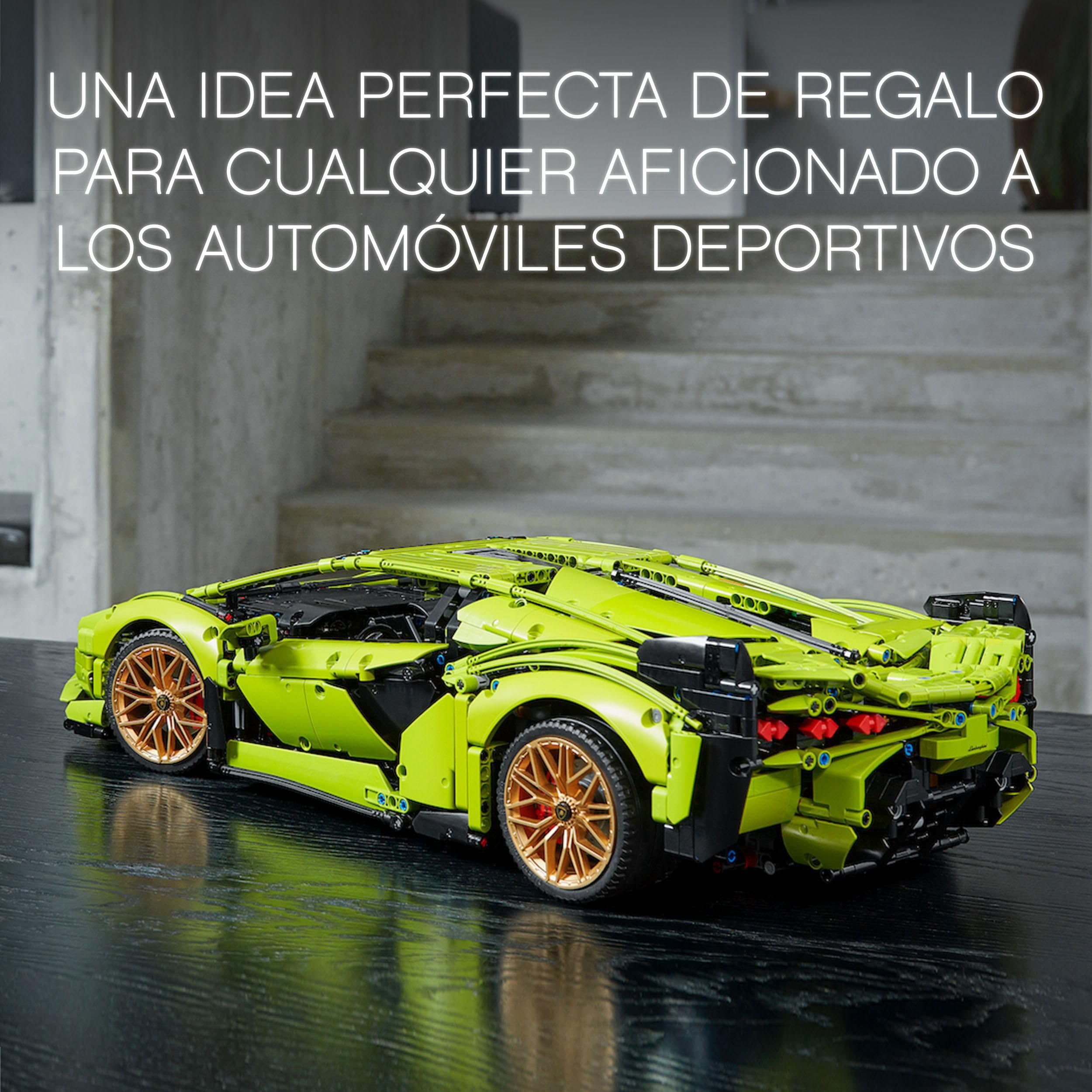 LEGO Technic Lamborghini Sián FKP 37, Maqueta de Coche para Construir, Modelo Coleccionista, Idea de Regalo para Hombres y Mujeres 42115
