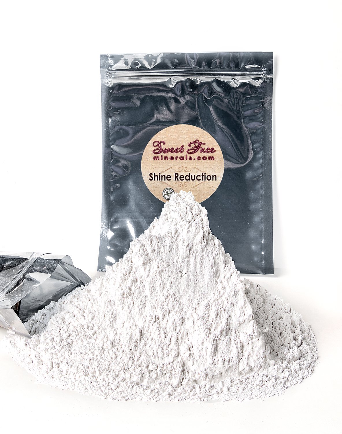 SHINE REDUCTION POWDER Bulk Refill (1 Ounce Bag) Blurring Effect Matte Invisible Silk Soft Focus Setting Loose Makeup Oil Control Poreless Finish Resealable Pouch