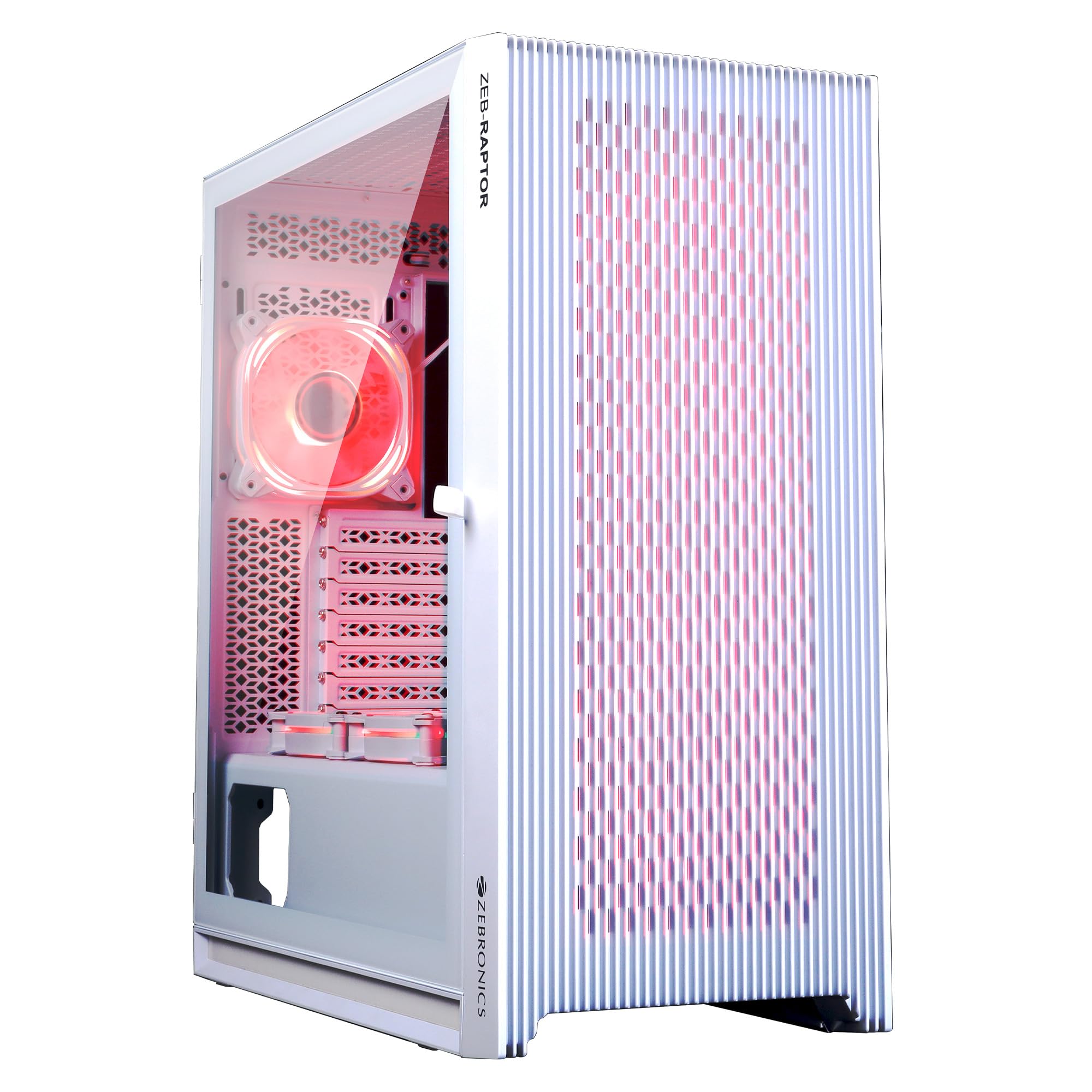 Amazon.in: Buy ZEBRONICS Glass Raptor Mid-Tower Premium Gaming