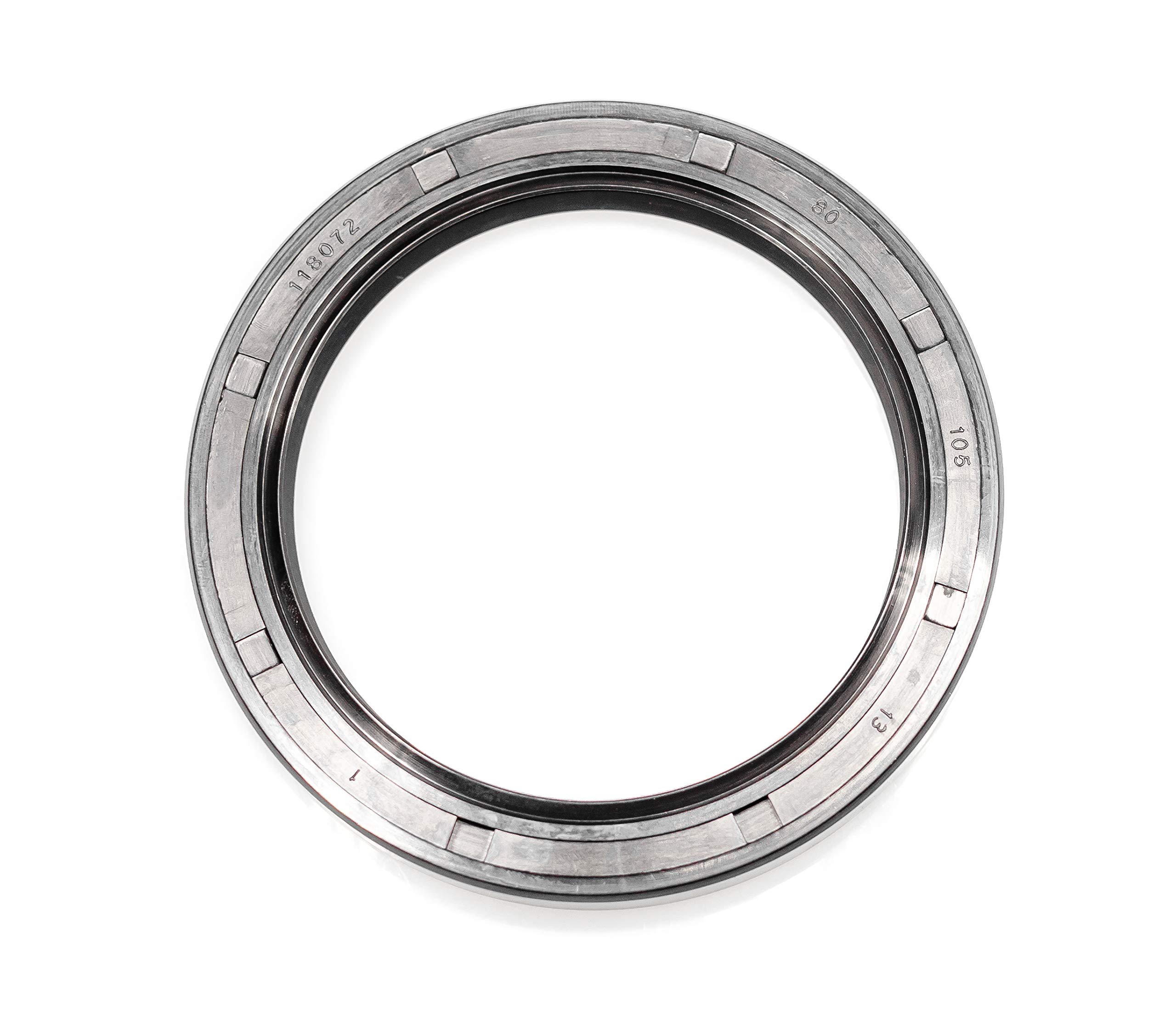EAI Oil Seal 85mm X 110mm X 13mm (2 PCS) – Double Lip TC Seal With Spring, Nitrile Rubber, For Automotive & Machinery