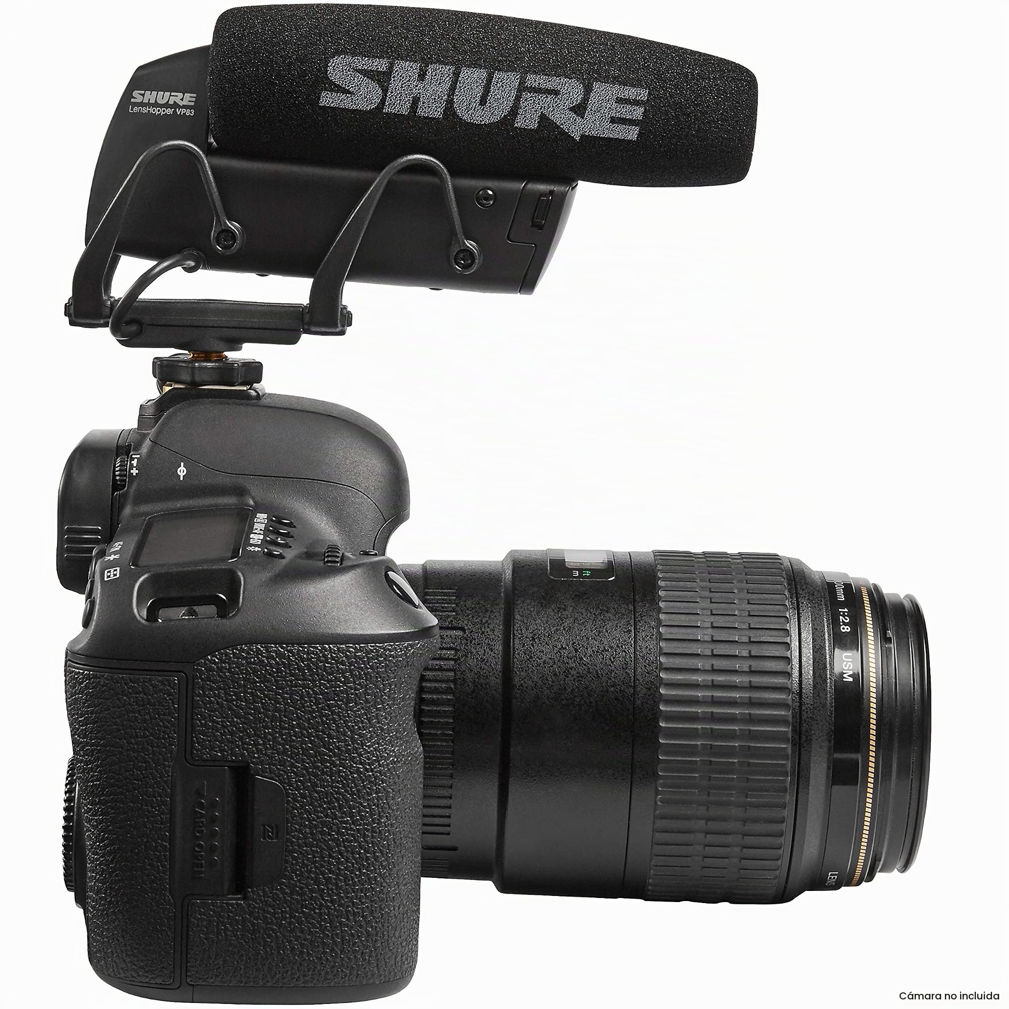 Shure VP83 - Micrófono de cañón de Condensador, para Uso con cámaras DSLR y grabadores de Audio portátil y para captar Audio detallado y de Alta definición
