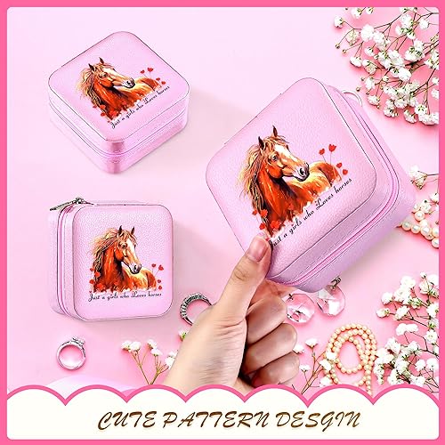 Miniatura 3 de Caja de joyería de caballos, regalos de caballos para adolescentes, niñas, niños de 6, 7, 8, 9, 10, 11, 12, para amantes de los caballos, artículos