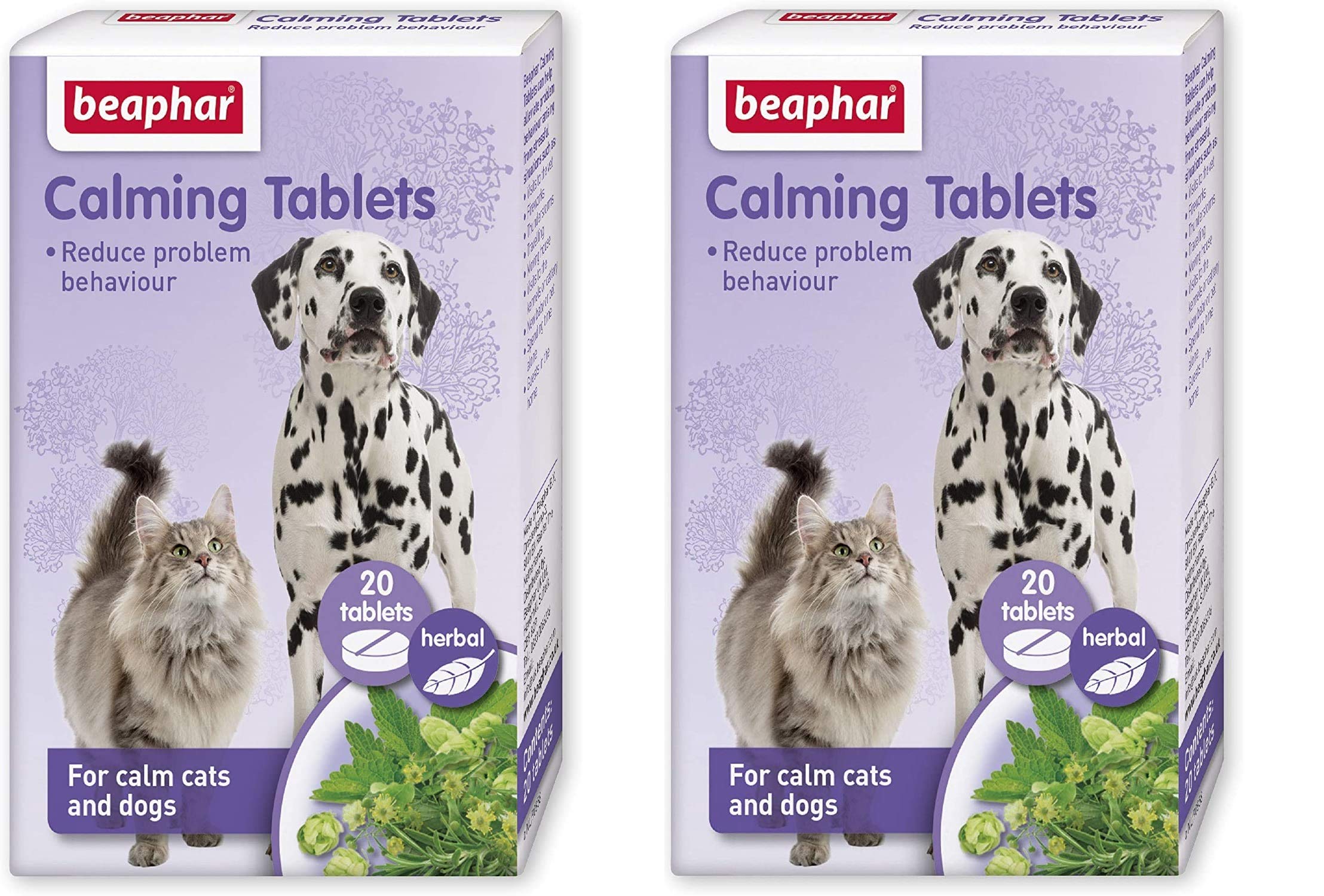 Beaphar2 X Calming Tablets for Cats and Dogs