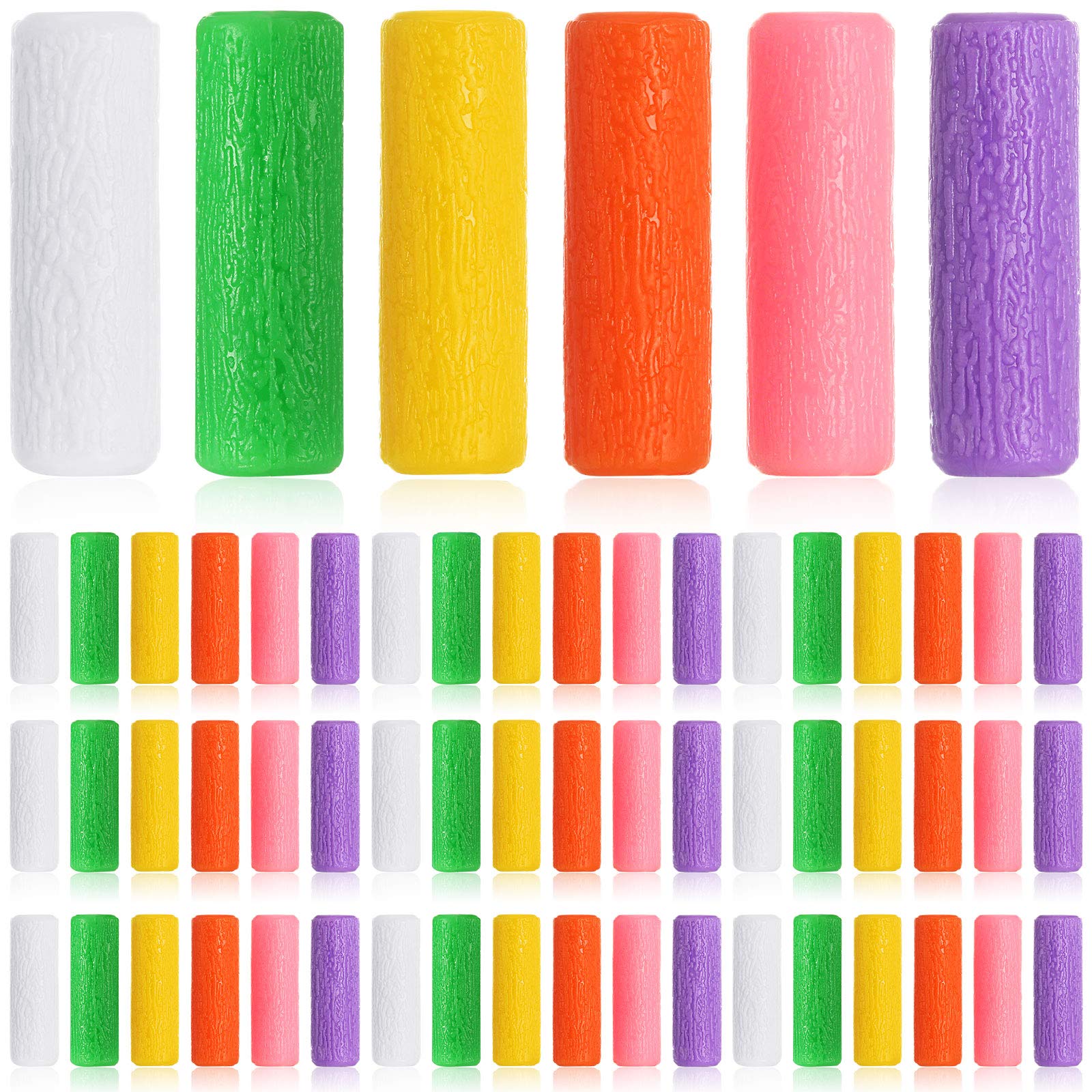 Lot de 60 sièges de plateau d'alignement pour plateaux aligneurs, 6 couleurs