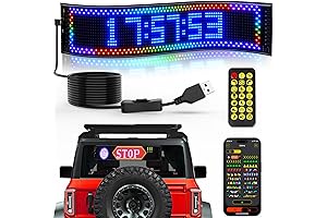 Panapo LED Car Display Showcasing Vibrant Customizations