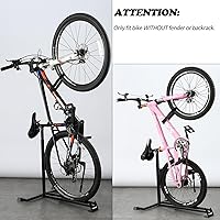 Vista 6 de Soporte para bicicleta, soporte vertical para bicicletas en interiores, soporte vertical para bicicletas. Soporte de bicicleta resistente