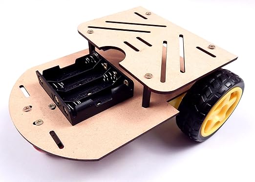 Roinco Double Layer Robotic 2 wheel drive Smart Car Chassis for Arduino, ESP8266 and Raspberry Pi