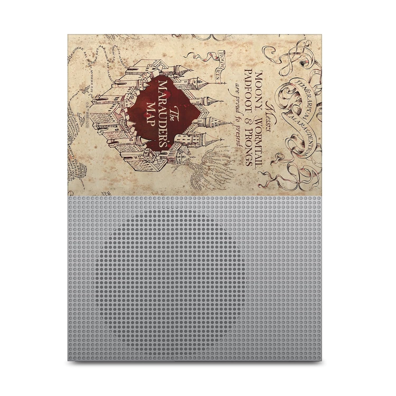 Head Case Designs Officially Licensed Harry Potter The Marauder's Map Graphics Vinyl Sticker Gaming Skin Decal Cover Compatible With Xbox One S Console and Controller Bundle