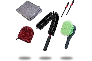 7Pcs Engine Cleaning Brush Kit - Deep Clean Your Engine's Dirty Nooks!