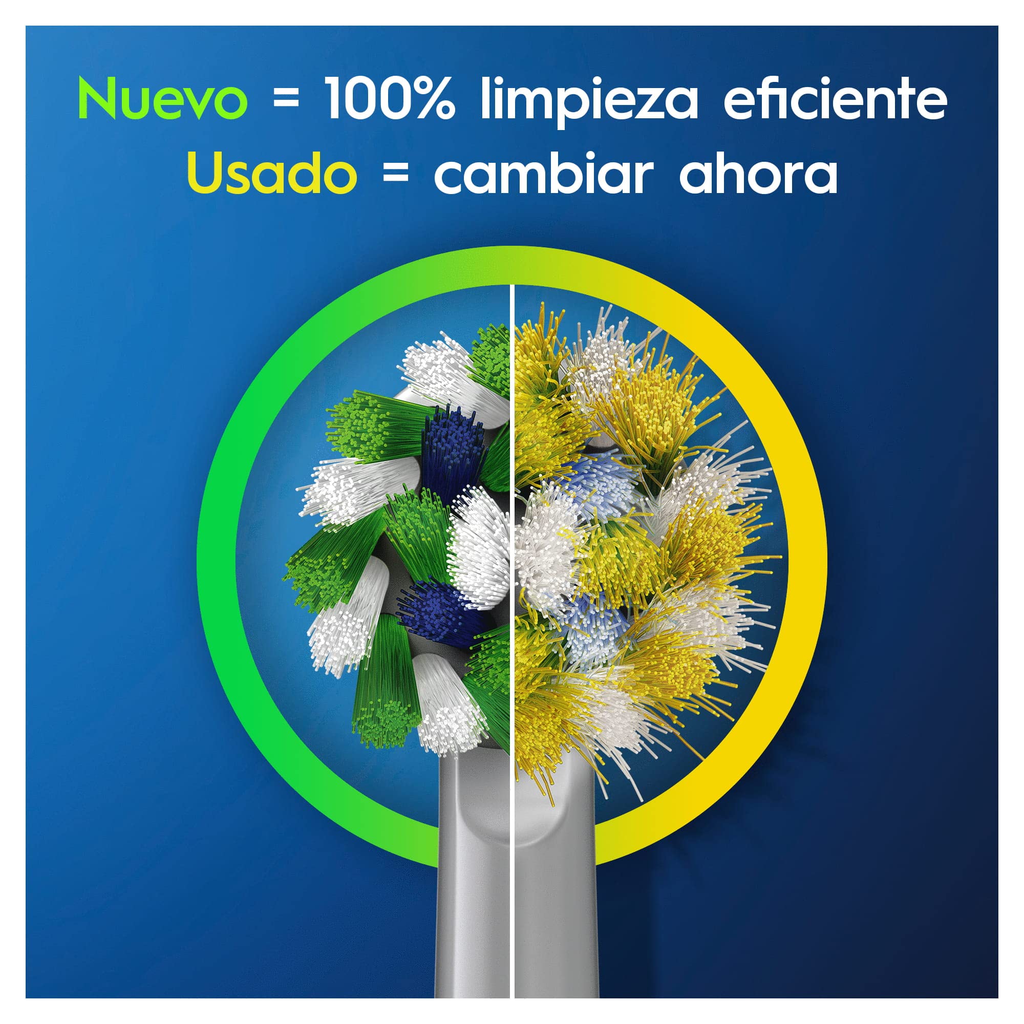 Oral-B CrossAction Recambios para Cepillo de Dientes Eléctrico, Pack de 16 Cabezales