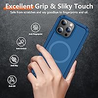 Vista 5 de Red2Fire Funda magnética fuerte para iPhone 12 Pro Max [compatible con MagSafe] con 2 unidades [protector de pantalla de vidrio templado] Funda