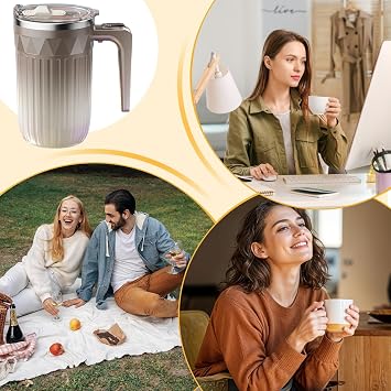 Stirring Mug 450ml Electric Mixer Cup