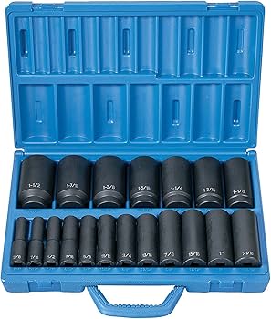 Amazon.com: Grey Pneumatic Corp 1319D 1/2'' Drive Deep Length