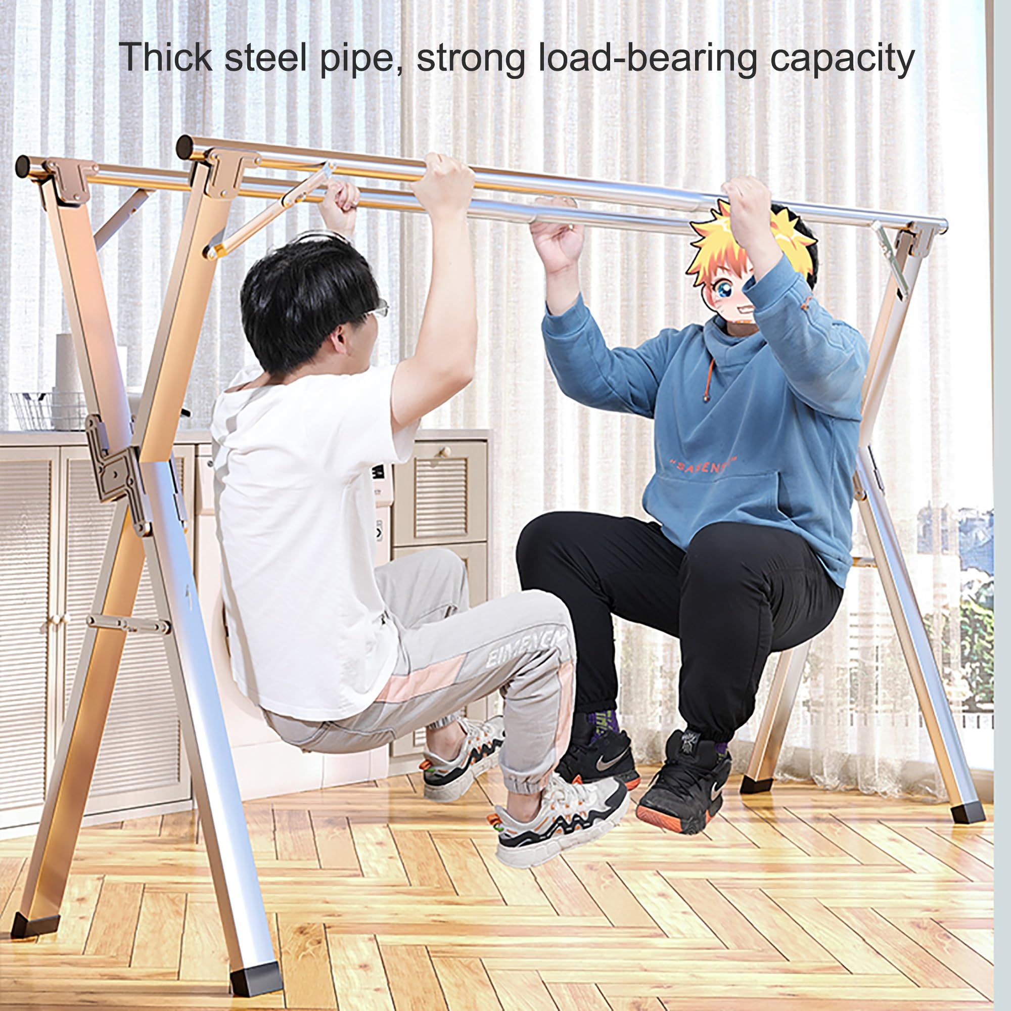 Clothes Line Heavy Duty Stainless Steel Clothes Drying Rack