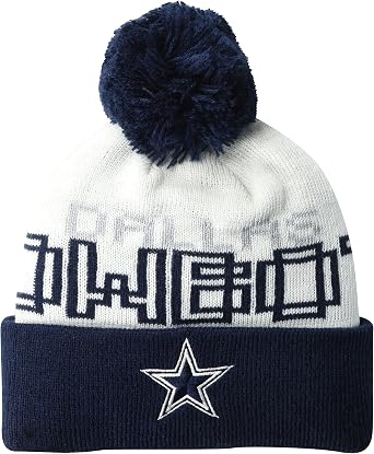 Dallas Cowboys Cuffed Knit Pom 