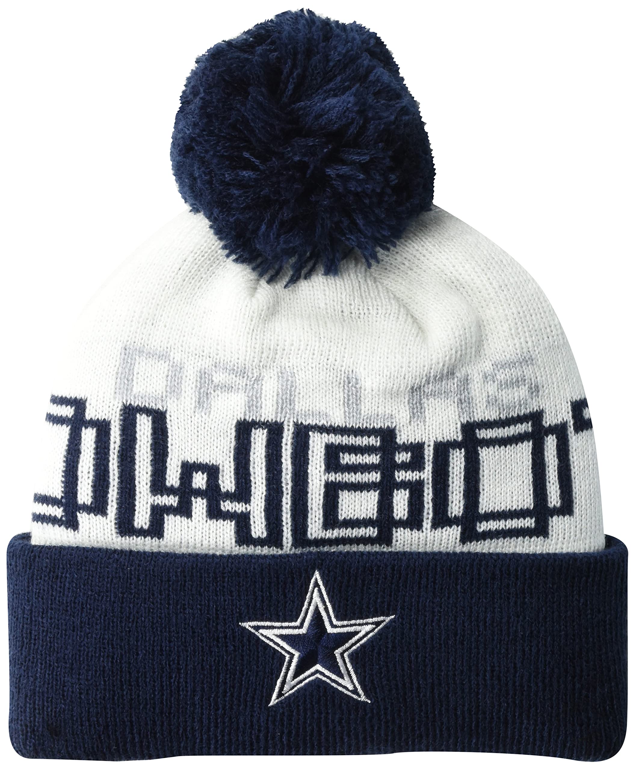 Dallas CowboysNFL Unisex Cuffed Knit Pom