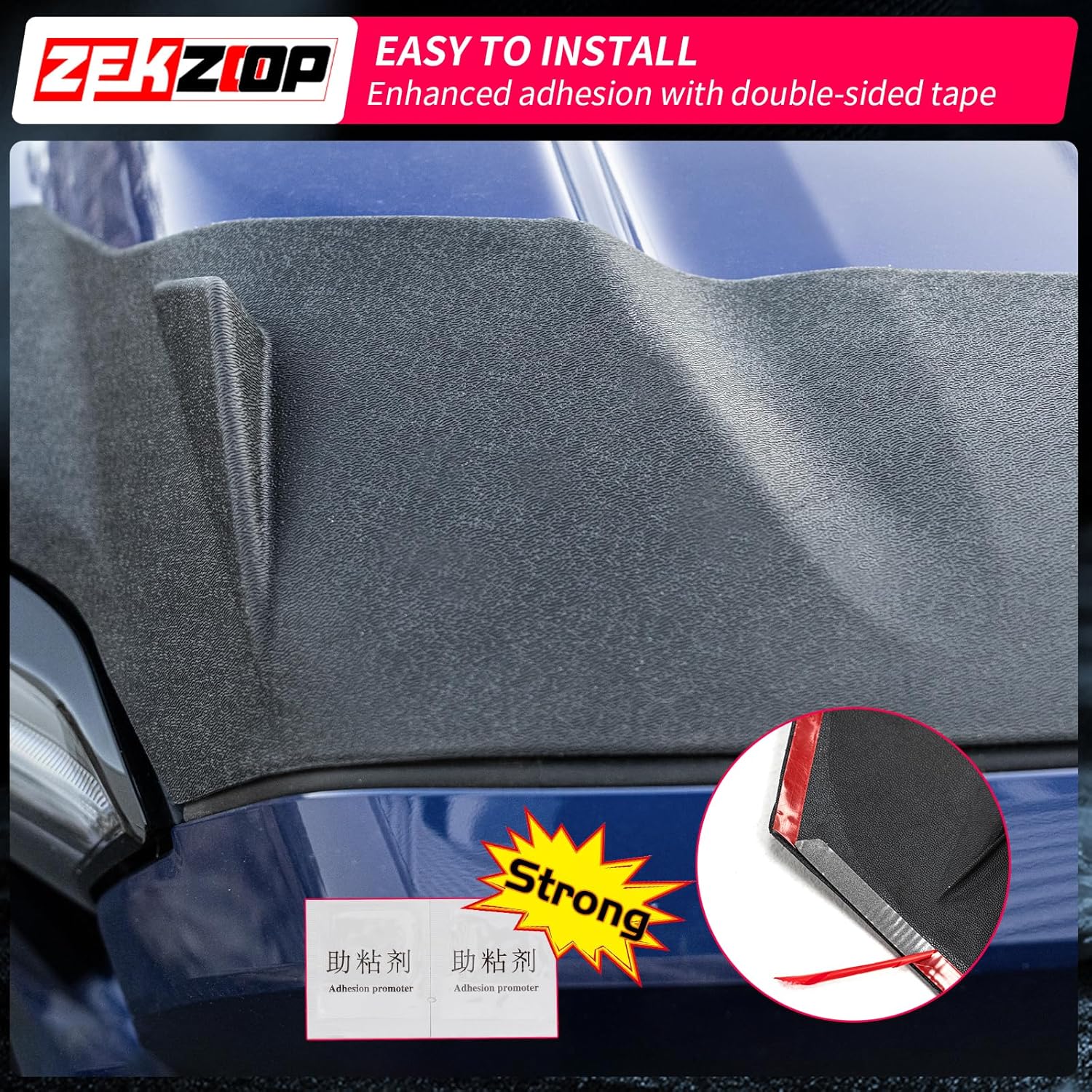 TPE Hood Protector Compatible with 2024 2025 2026 Toyota Tacoma 2025 2026 Toyota 4Runner Hood Shield Hood Deflector Hood Guard for Tacoma Accessories