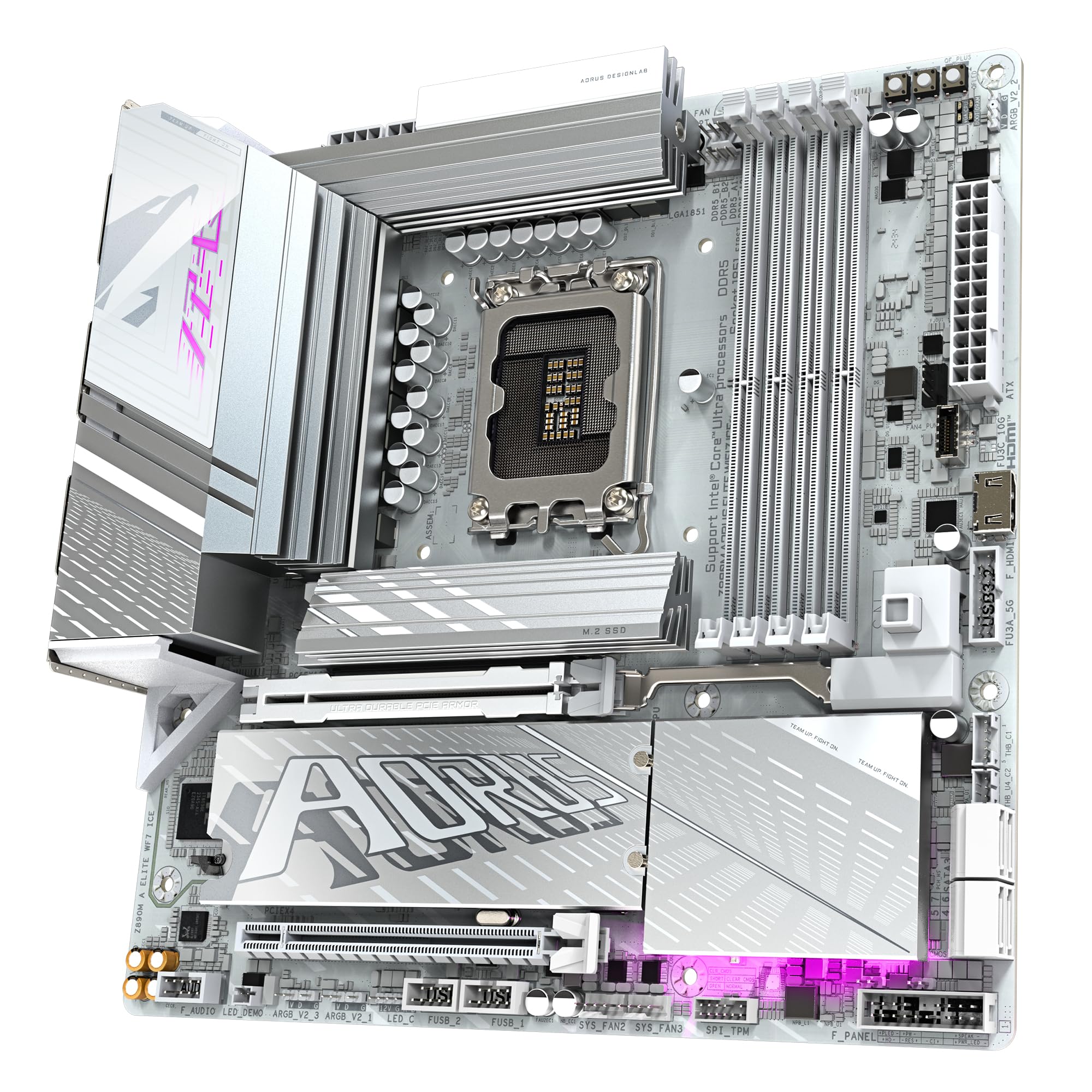 Amazon.com: GIGABYTE Z890M AORUS Elite WIFI7 ICE Motherboard