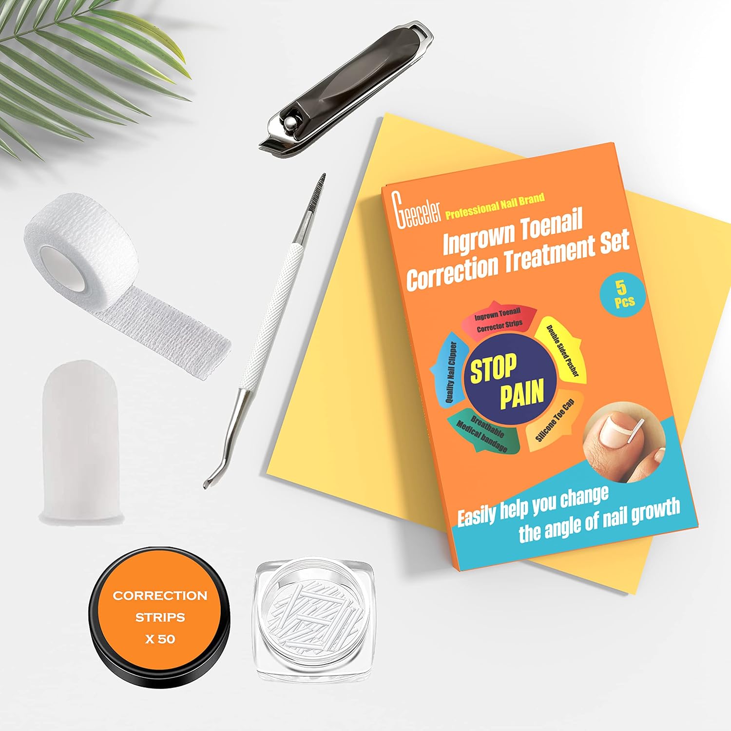 Ingrown Toenail Tools (5 Pcs) + Manicure Pedicure Kit (6 Pcs) : Beauty & Personal Care