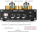 P1 Bluetooth 5.0 GE5654 Vacuum Tube Preamplifier Hi-Fi Valve Headphone Amplifier Wireless Receiver Audio Decoder Preamp USB DAC APTX-HD [Upgrade]