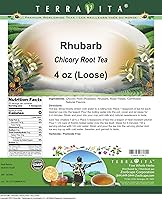 Vista 2 de Té de raíz de achicoria de ruibarbo (suelto) (4 oz, ZIN: 557096)