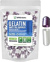 Vista 12 de XPRS Nutra Cápsulas vacías de tamaño 0 – 1000 cápsulas vacías de gelatina – Pastillas de relleno de cápsulas de bricolaje – Cápsulas de gel