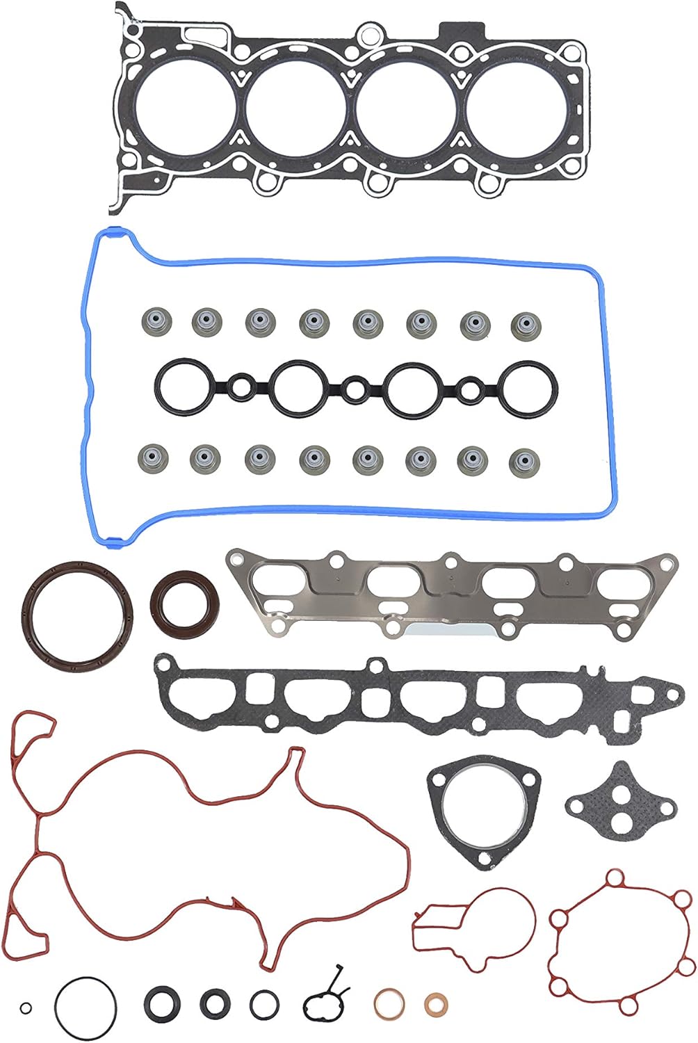 DNJ FGS3012 Full Gasket Set for 1999-2002 Saturn SC2 SL2 SW2 1.9L L4 16V DOHC 116cid
